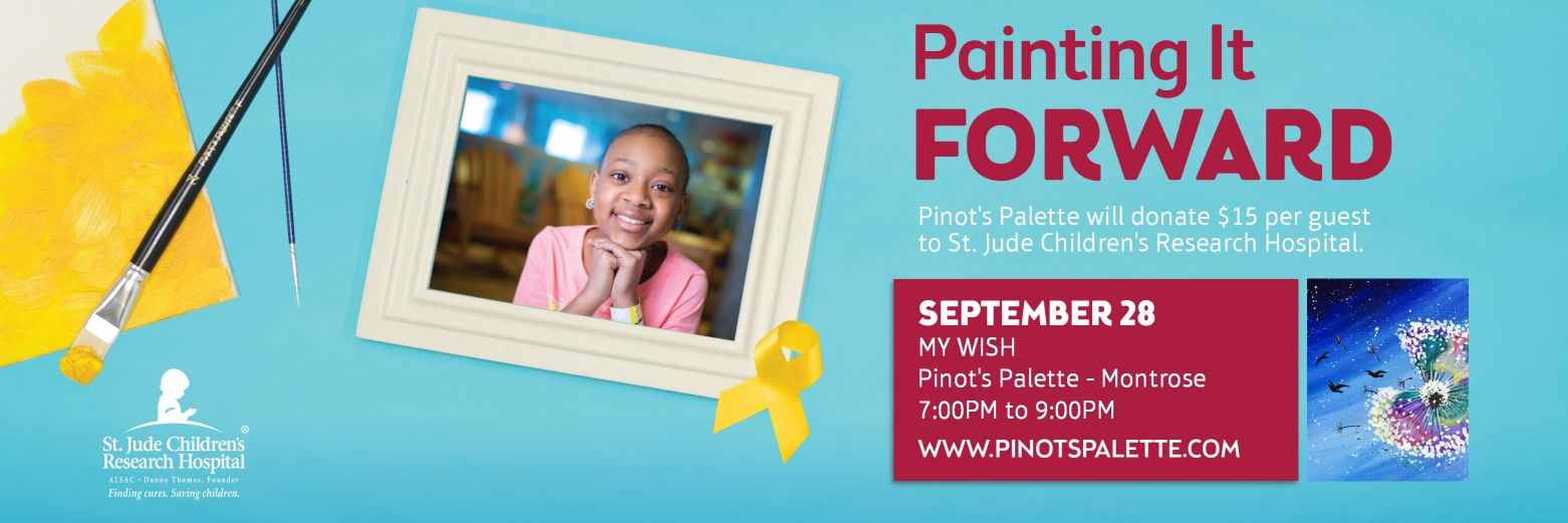 Painting It Forward for St. Jude Children's Hospital